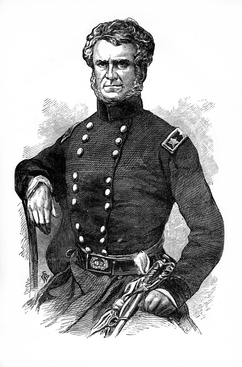 General William Worth, Amerikan askeri, 1872 by Unbekannt