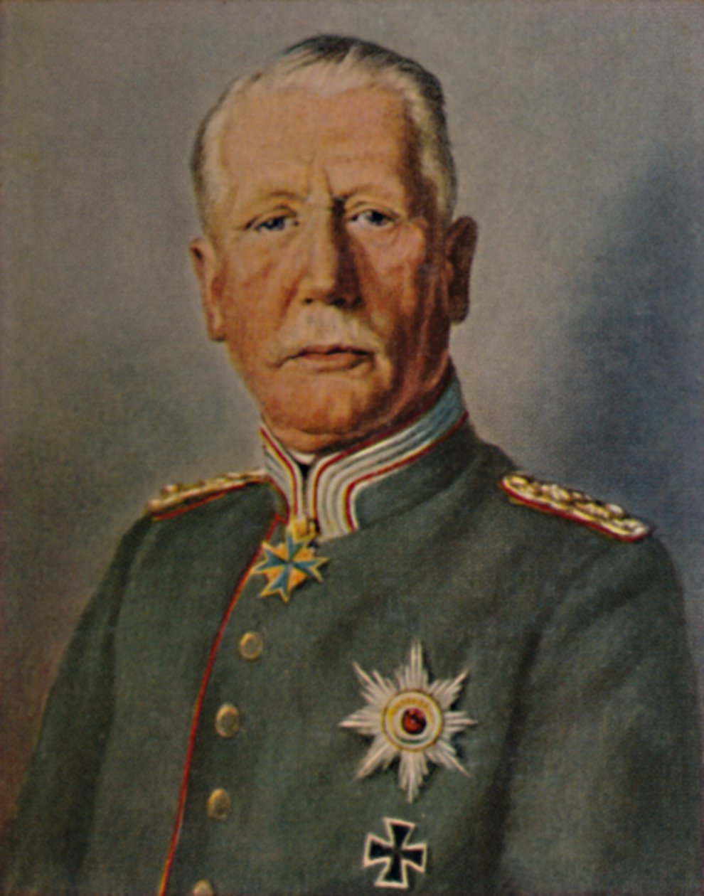 Albay General von Bir. 1853 doğumlu. - Busch tarafından yapılan resim, 1934. by Unbekannt