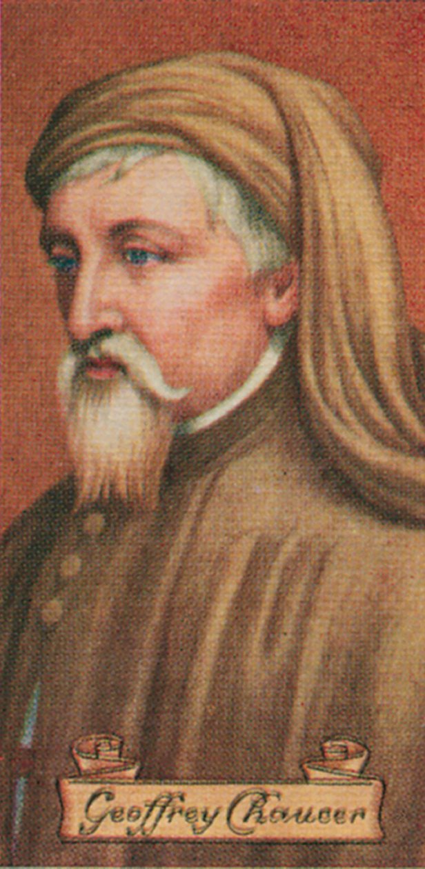 Geoffrey Chaucer, bir dizi sigara kartından alındı, 1935 by Unbekannt