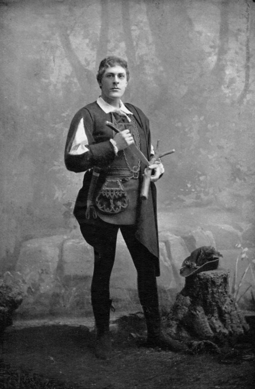 George Alexander 1858-1918, İngiliz tiyatro oyuncusu-yöneticisi by Unbekannt