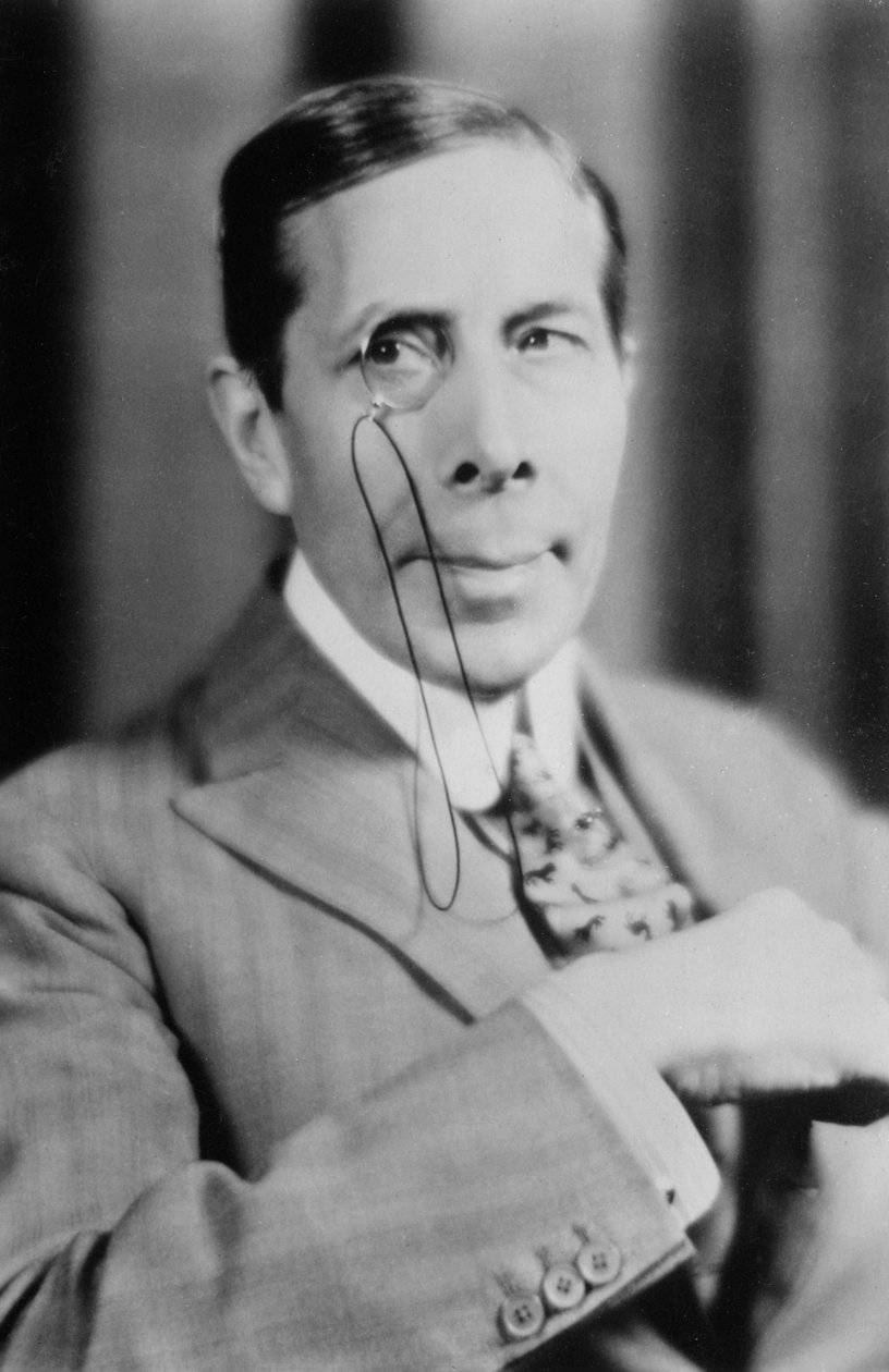 George Arliss 1868-1946, İngiliz aktör, 20. yüzyıl by Unbekannt