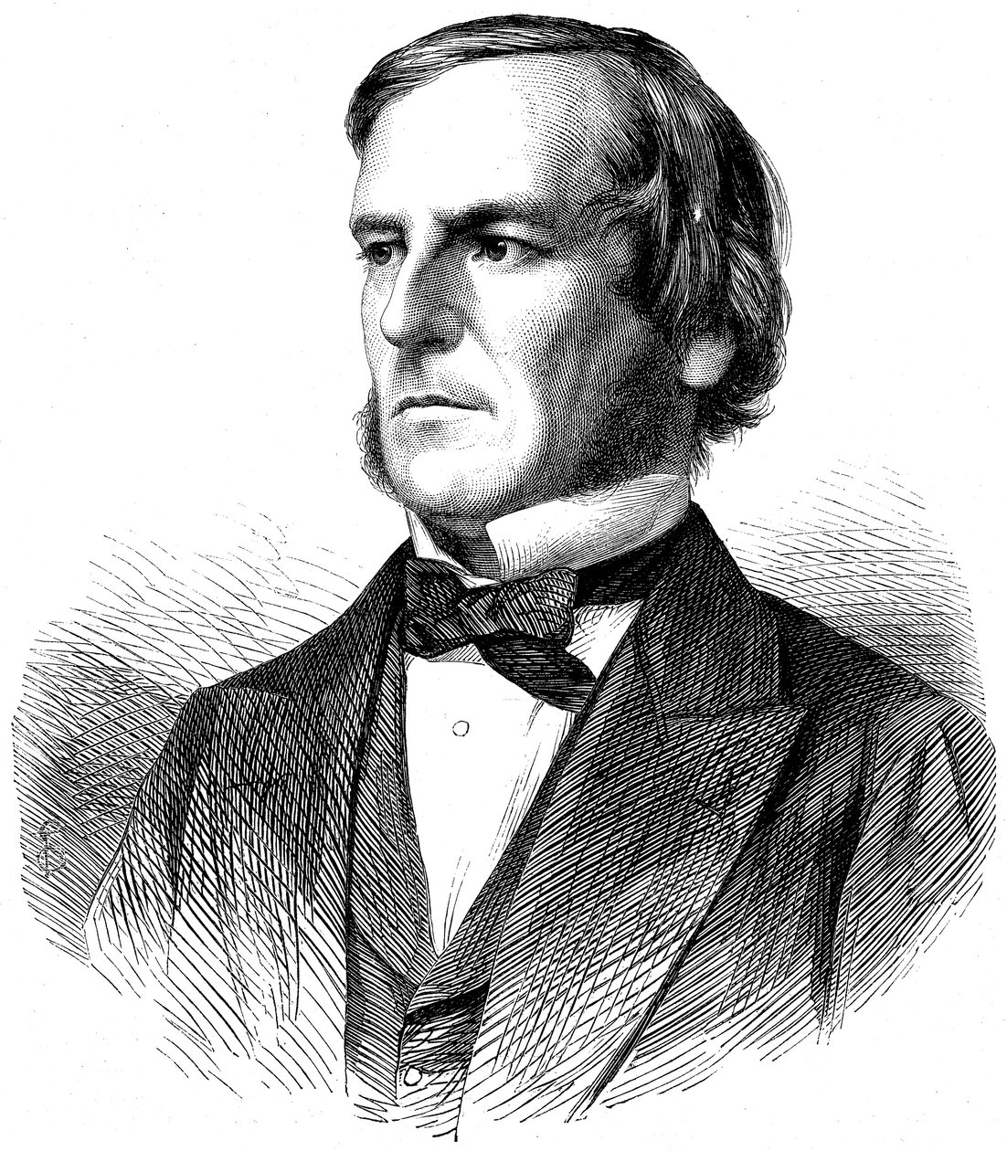 George Boole, İngiliz matematikçi ve mantıkçı, 1865 by Unbekannt