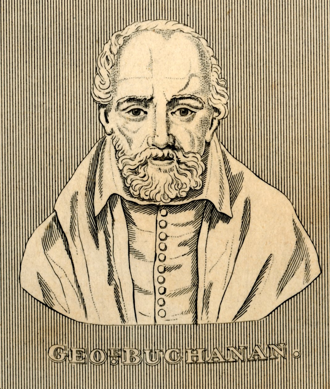 George Buchanan, 1506-1582, 1830. by Unbekannt