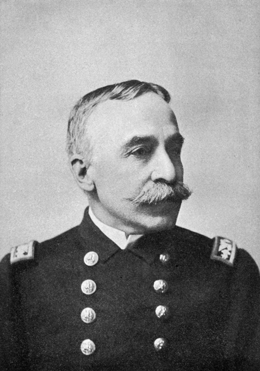 George Dewey, Amerikan amiral, 1898 by Unbekannt
