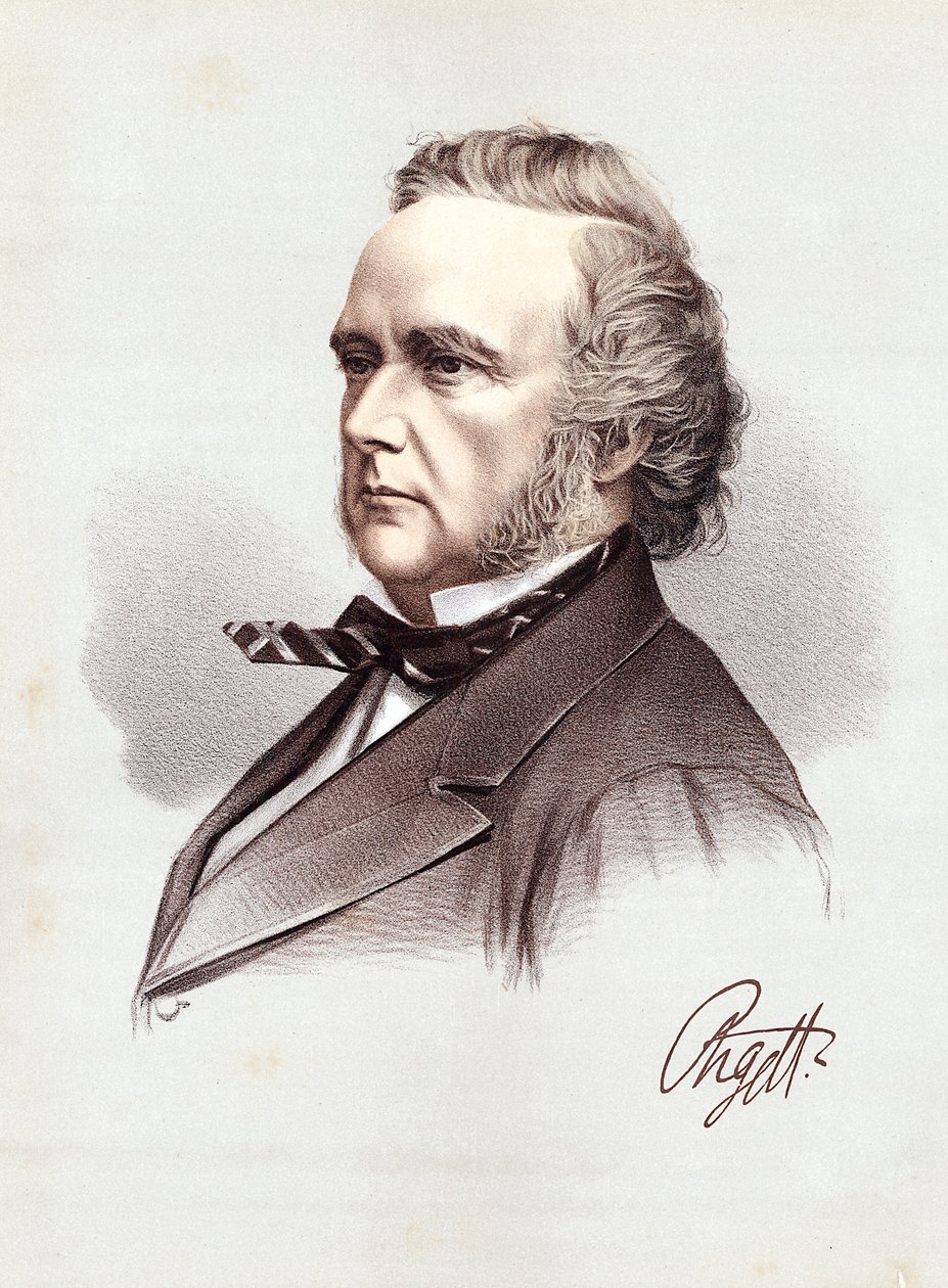 George Douglas Campbell, 8. Argyll Dükü, İskoç Whig politikacı ve bilim adamı, c1880 by Unbekannt