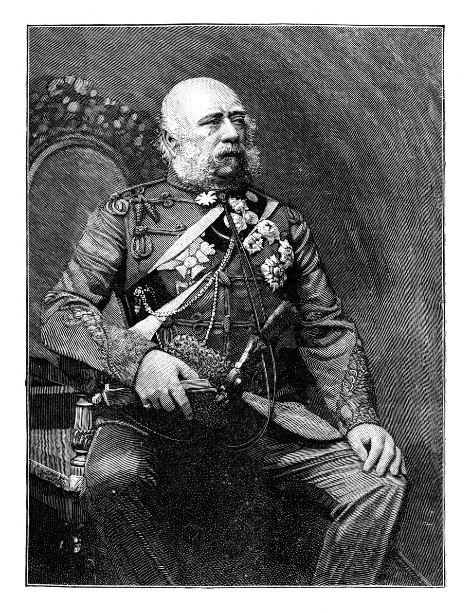 George, Cambridge Dükü, İngiliz askeri, 1888 by Unbekannt
