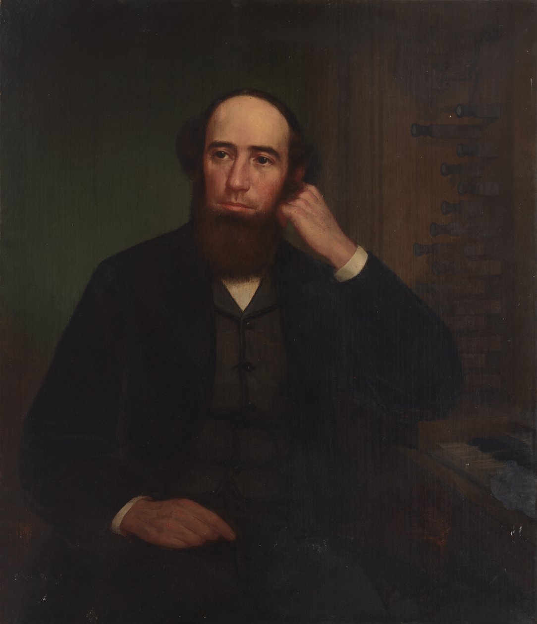 George Frederick Bristow, c. 1870. by Unbekannt