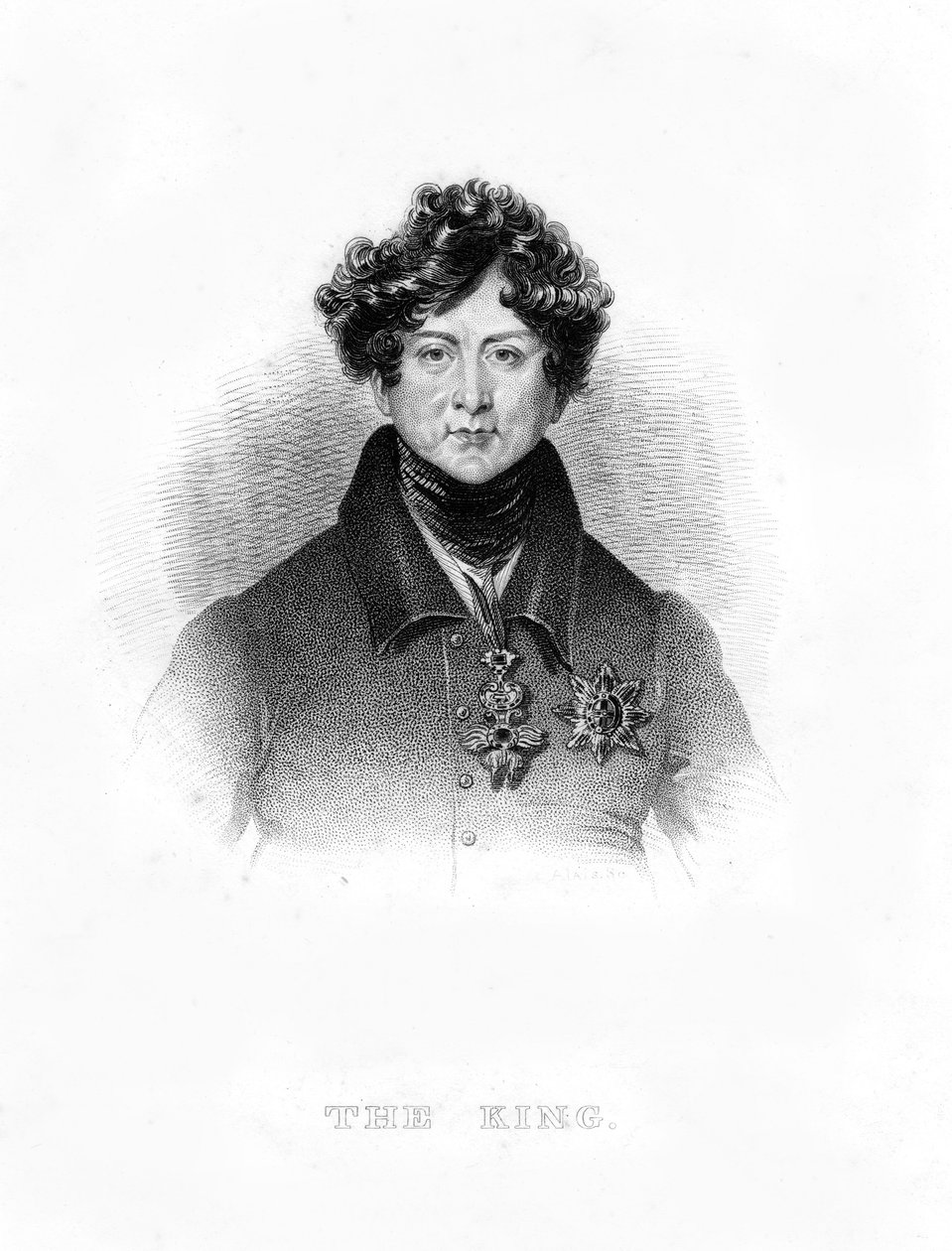 George IV, Birleşik Krallık Kralı ve Hannover, 19. yüzyıl by Unbekannt