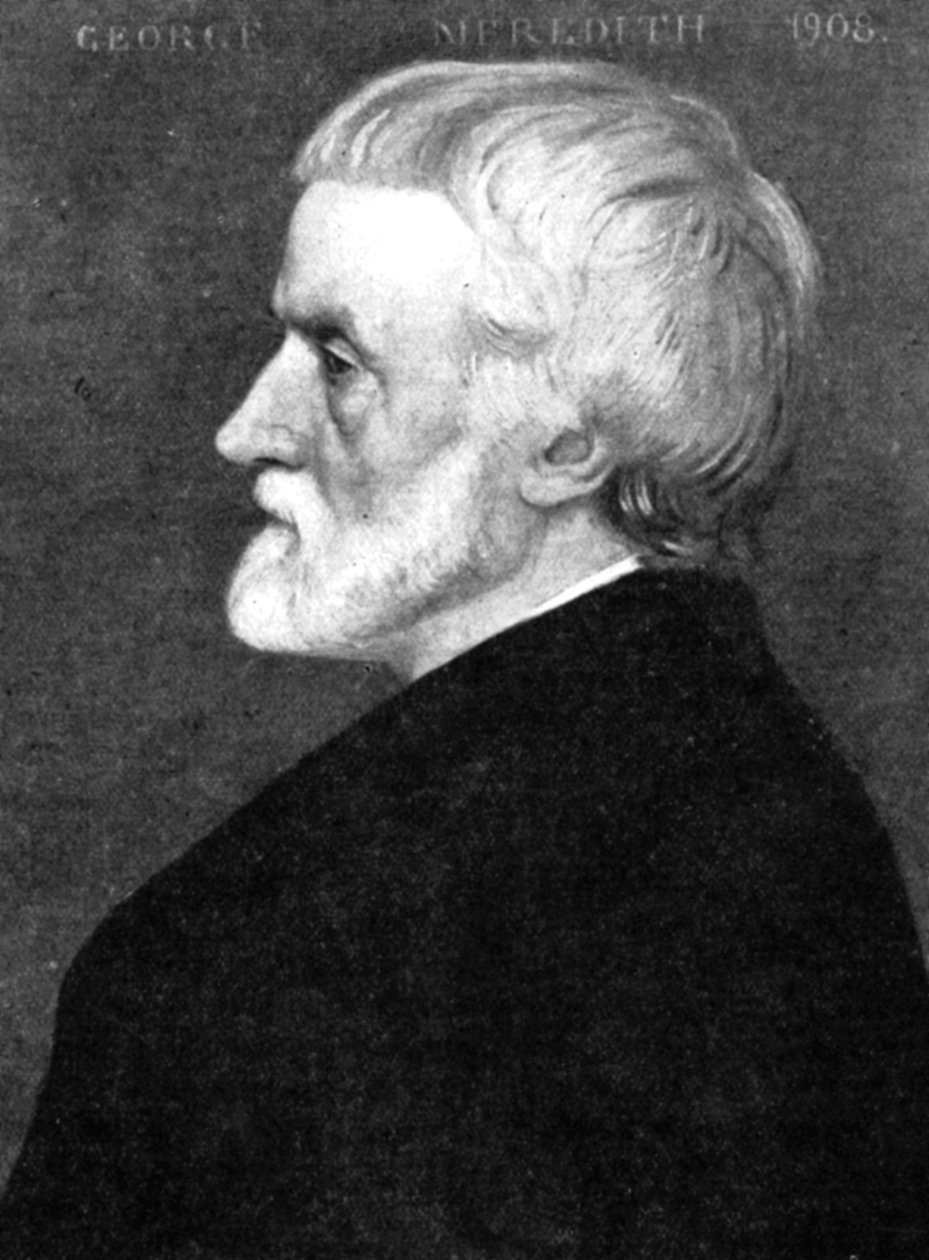 George Meredith 1828-1909, İngiliz romancı ve şair, 20. yüzyılın başlarında by Unbekannt