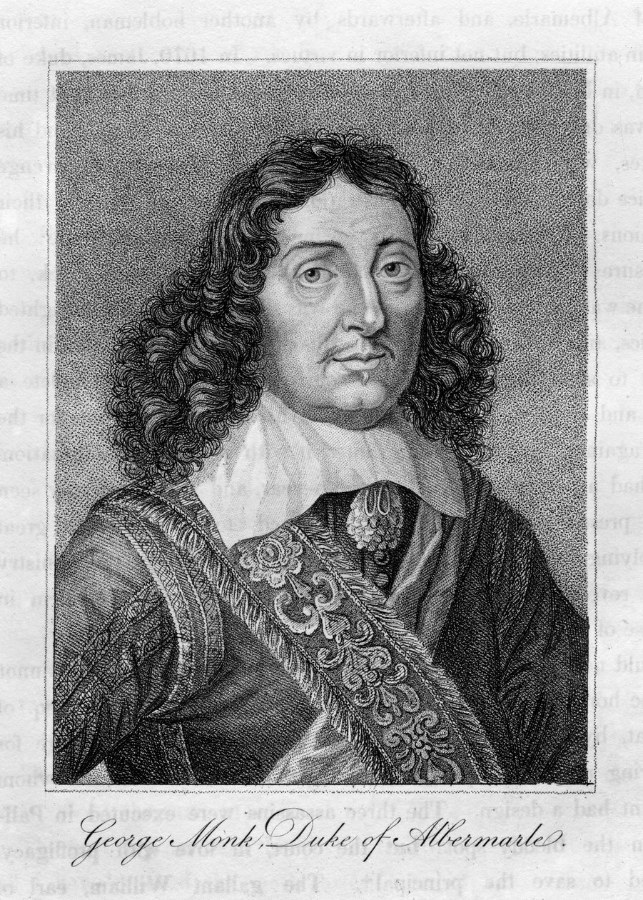 George Monck, Albemarle Dükü, 17. yüzyıl İngiliz askeri by Unbekannt