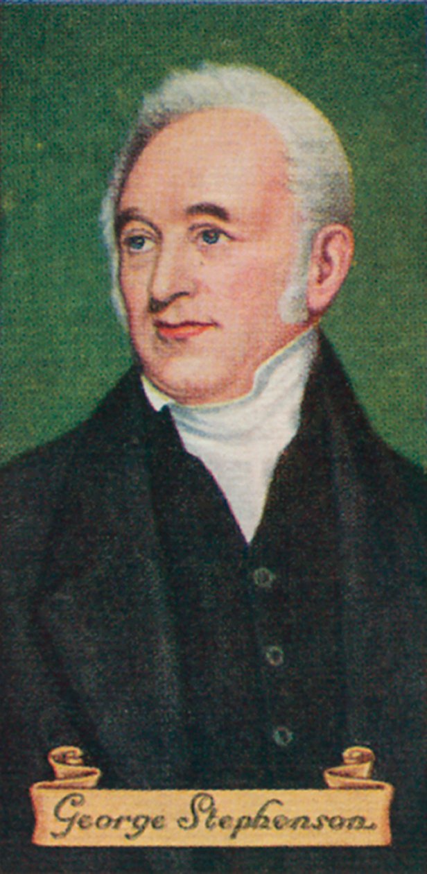 George Stephenson, bir dizi sigara kartından alındı, 1935 by Unbekannt