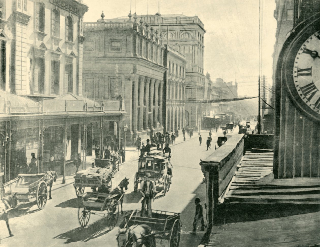 George Caddesi, Sidney, 1901. by Unbekannt