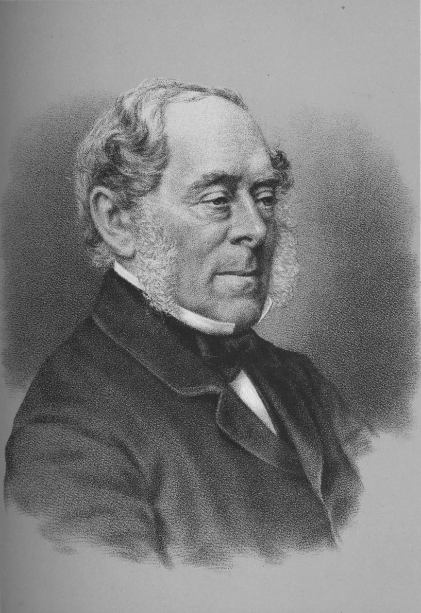 George Villiers, Clarendon 4 Earl, İngiliz diplomat ve politikacı, c1864 1883 by Unbekannt