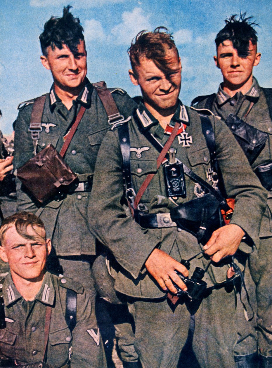 Alman Grenadiers, 1943 by Unbekannt