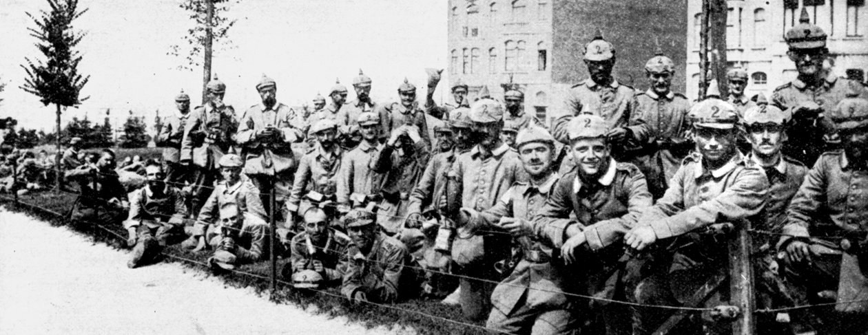 Brüksel'deki Alman İmparatorluk Muhafızları, Birinci Dünya Savaşı, 1914 by Unbekannt