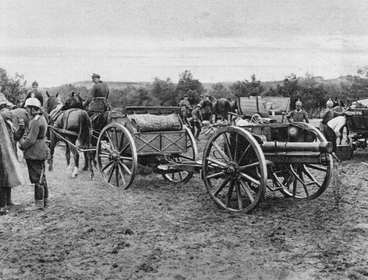 Alman topçusu, I. Dünya Savaşı, 1915 by Unbekannt