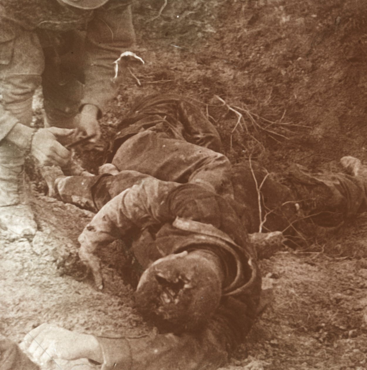 Alman gövdesi, Şampanya, kuzey Fransa, 1915 by Unbekannt