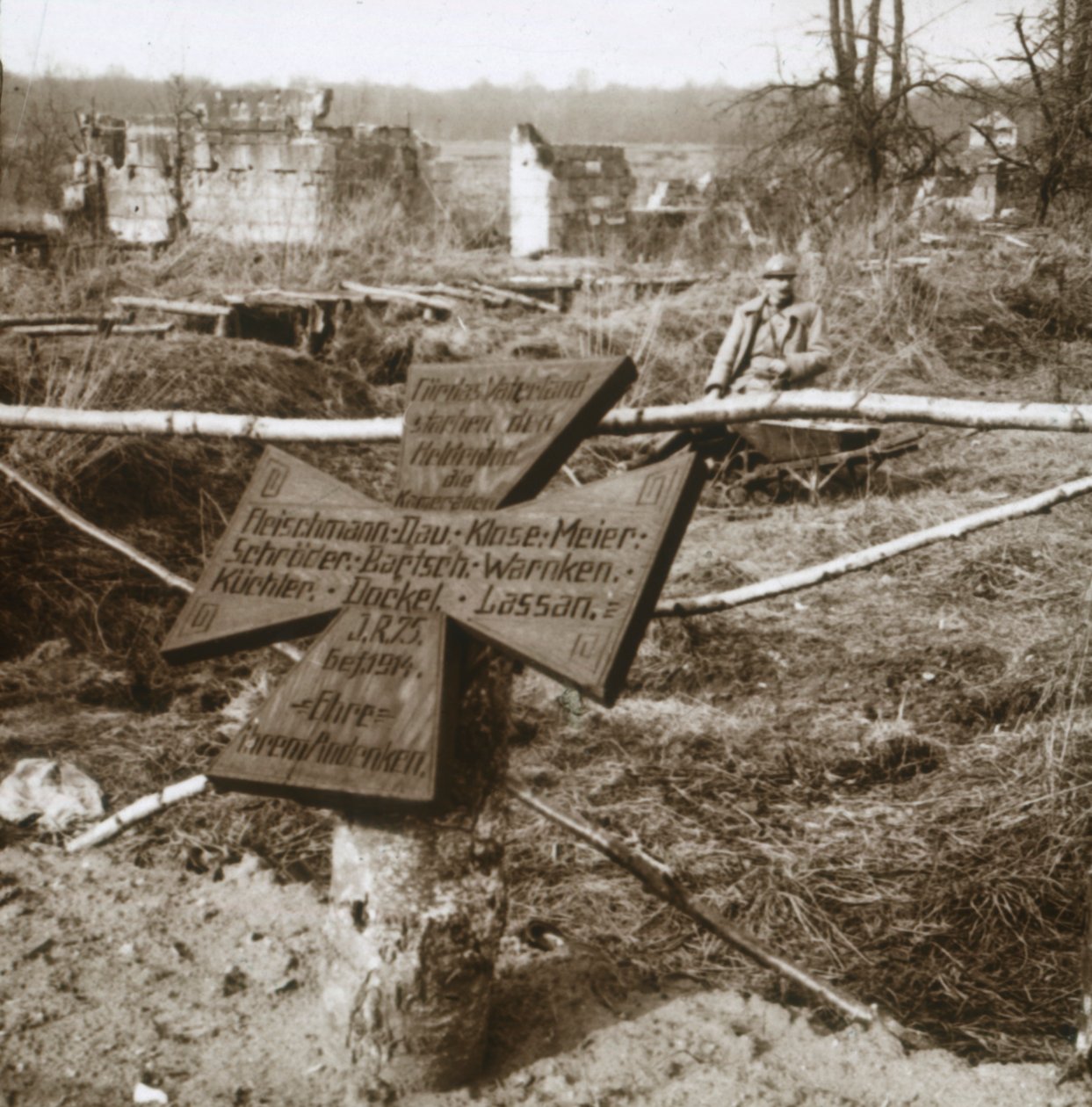 Alman ortak mezarı, c1914-c1918 by Unbekannt
