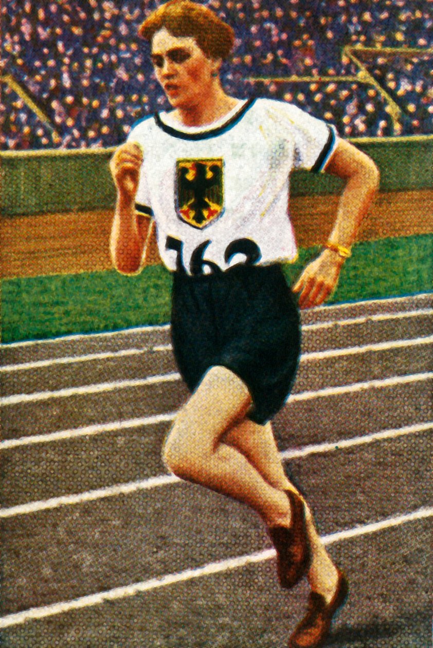 Alman koşucu Lina Radke, 1928. by Unbekannt