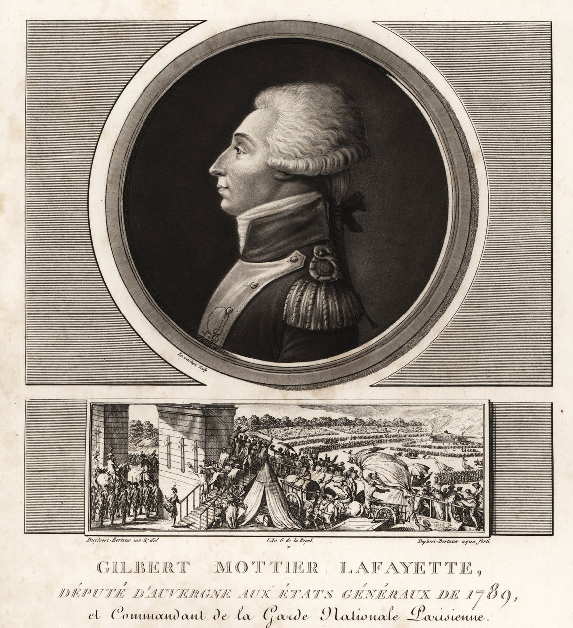 Gilbert Mottier Lafayette, Augergne