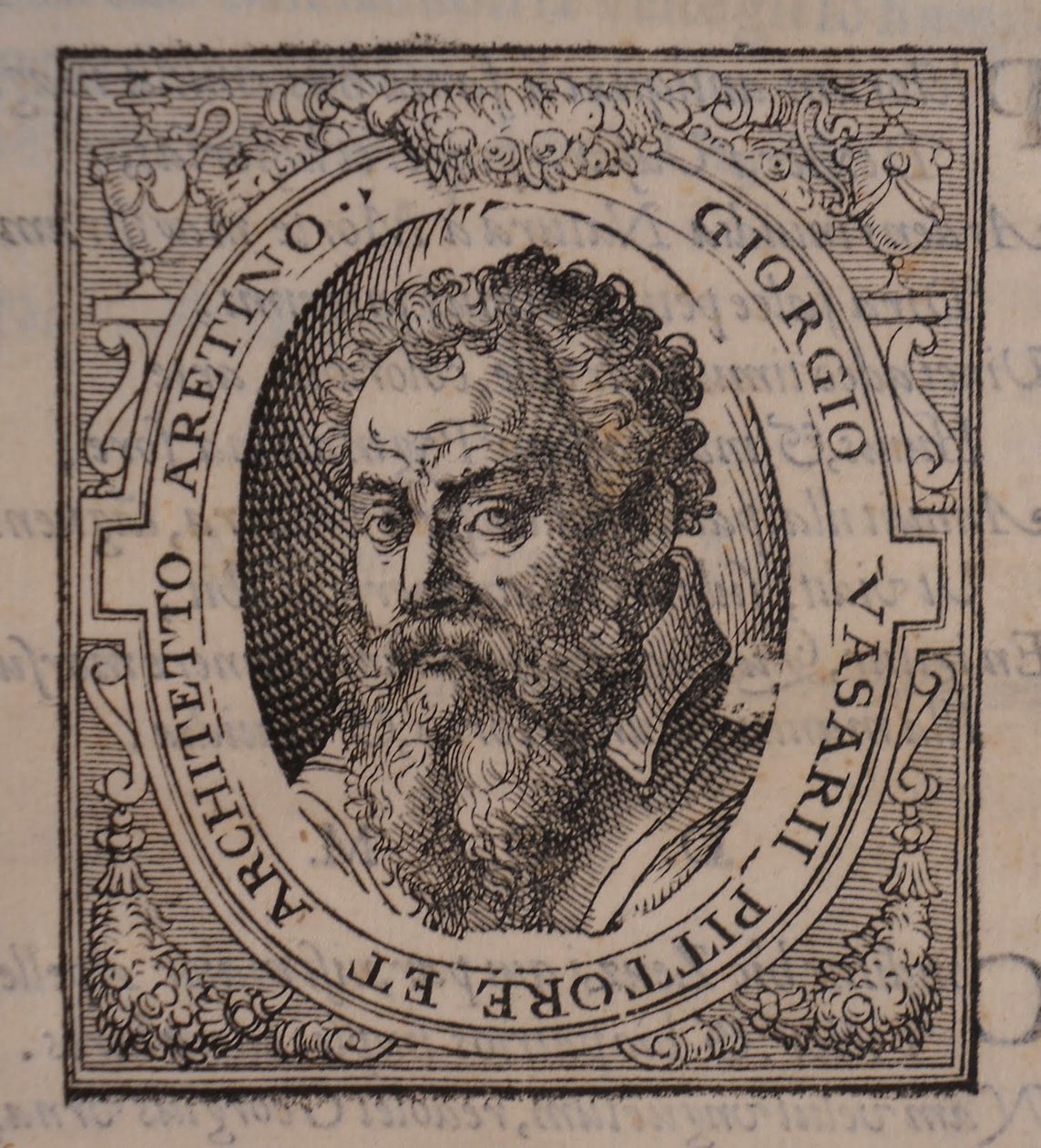 Giorgio Vasari. Gönderen: Giorgio Vasari, En Mükemmel İtalyan Ressamlar, Heykeltıraşlar ve Mimarların Hayatları, 1568 by Unbekannt