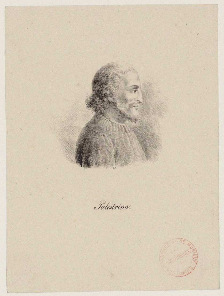 Giovanni Pierluigi da Palestrina, c. 1800 by Unbekannt