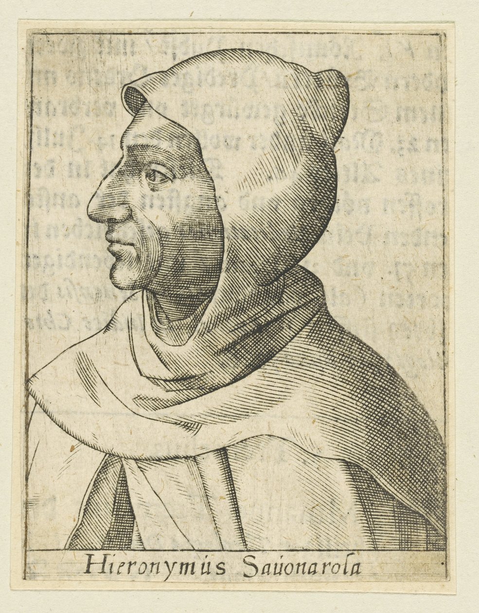 Girolamo Savonarola, yak. 1600. by Unbekannt