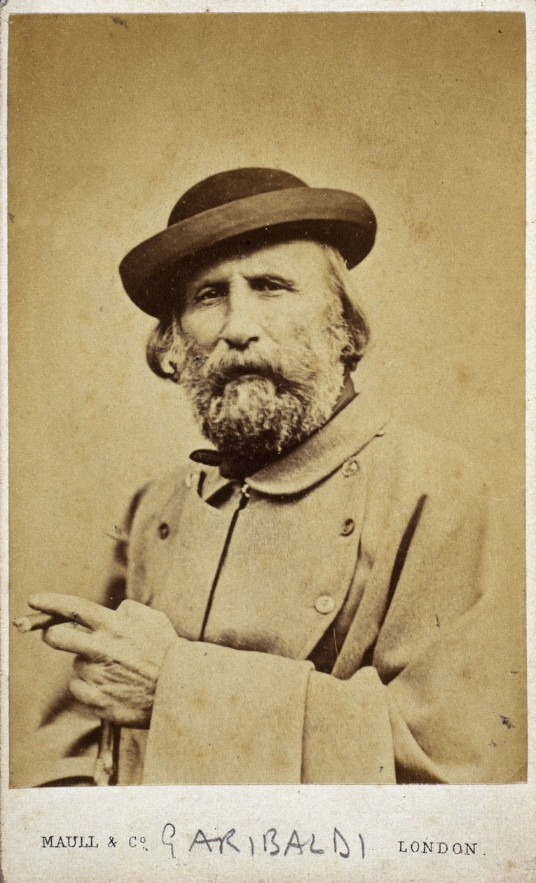 Giuseppe Garibaldi, İtalyan devrimci by Unbekannt