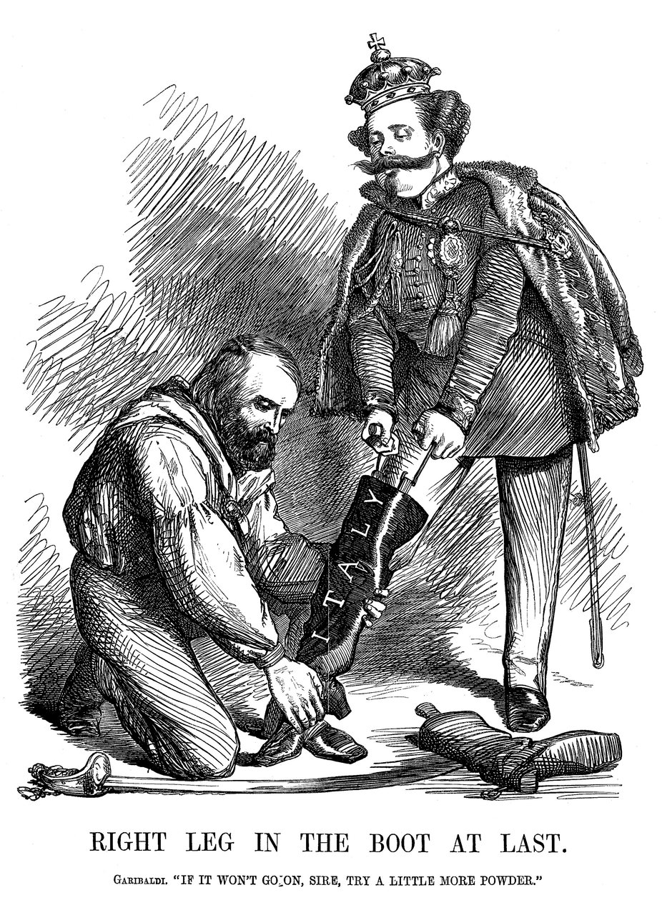 Giuseppe Garibaldi, Victor Emmanuel II