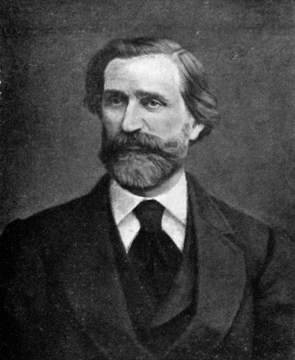 Giuseppe Verdi, İtalyan besteci, 1909 by Unbekannt