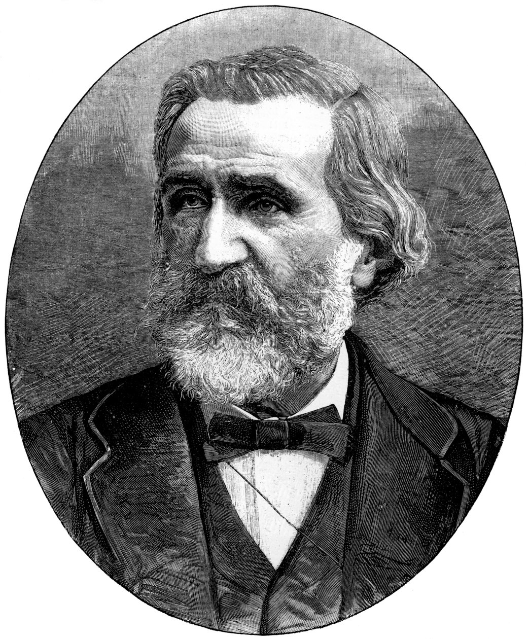 Giuseppe Verdi, İtalyan opera bestecisi, 1887 by Unbekannt