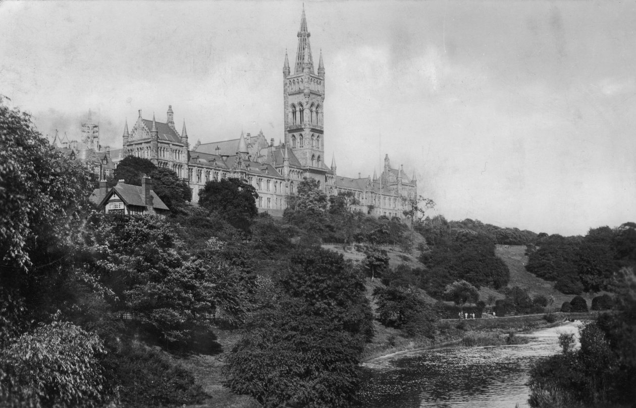 Glasgow Üniversitesi, Glasgow, 20. yüzyılın başlarında by Unbekannt