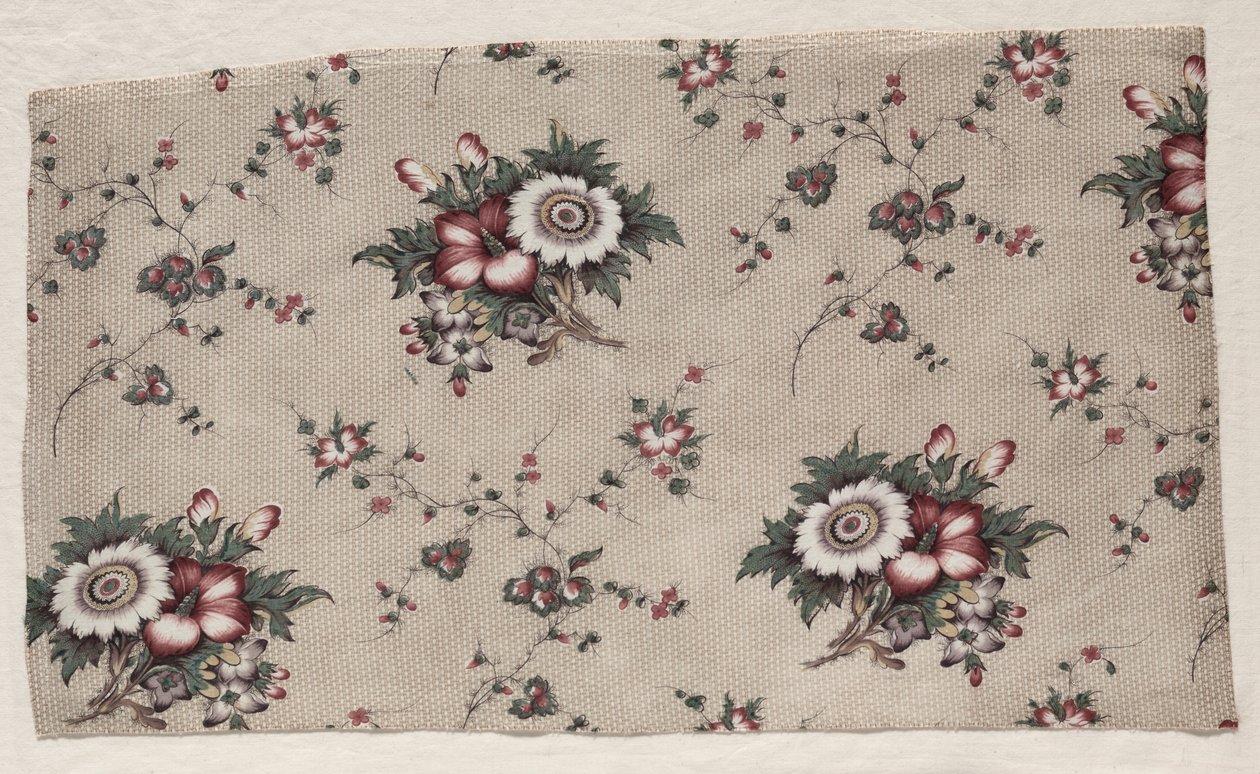 Sırlı Basma Parçası, c. 1830. by Unbekannt
