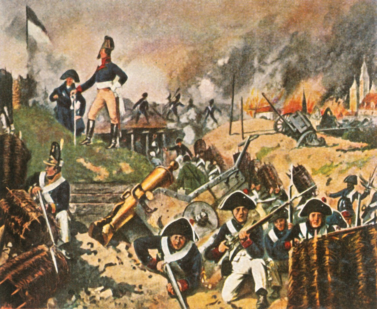 Gneisenau ve Nettelbeck, Kolberg surlarında, 1807, 1936. by Unbekannt
