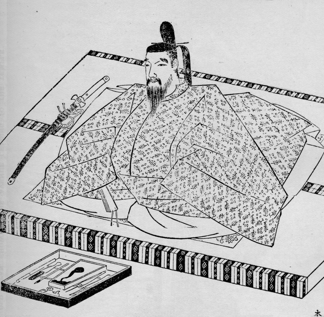 Go-Daigo, Japonya İmparatoru, 1907 by Unbekannt