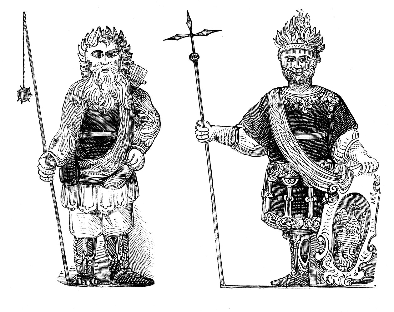 Yecüc ve Mecüc, Guildhall, Londra, c1902 by Unbekannt
