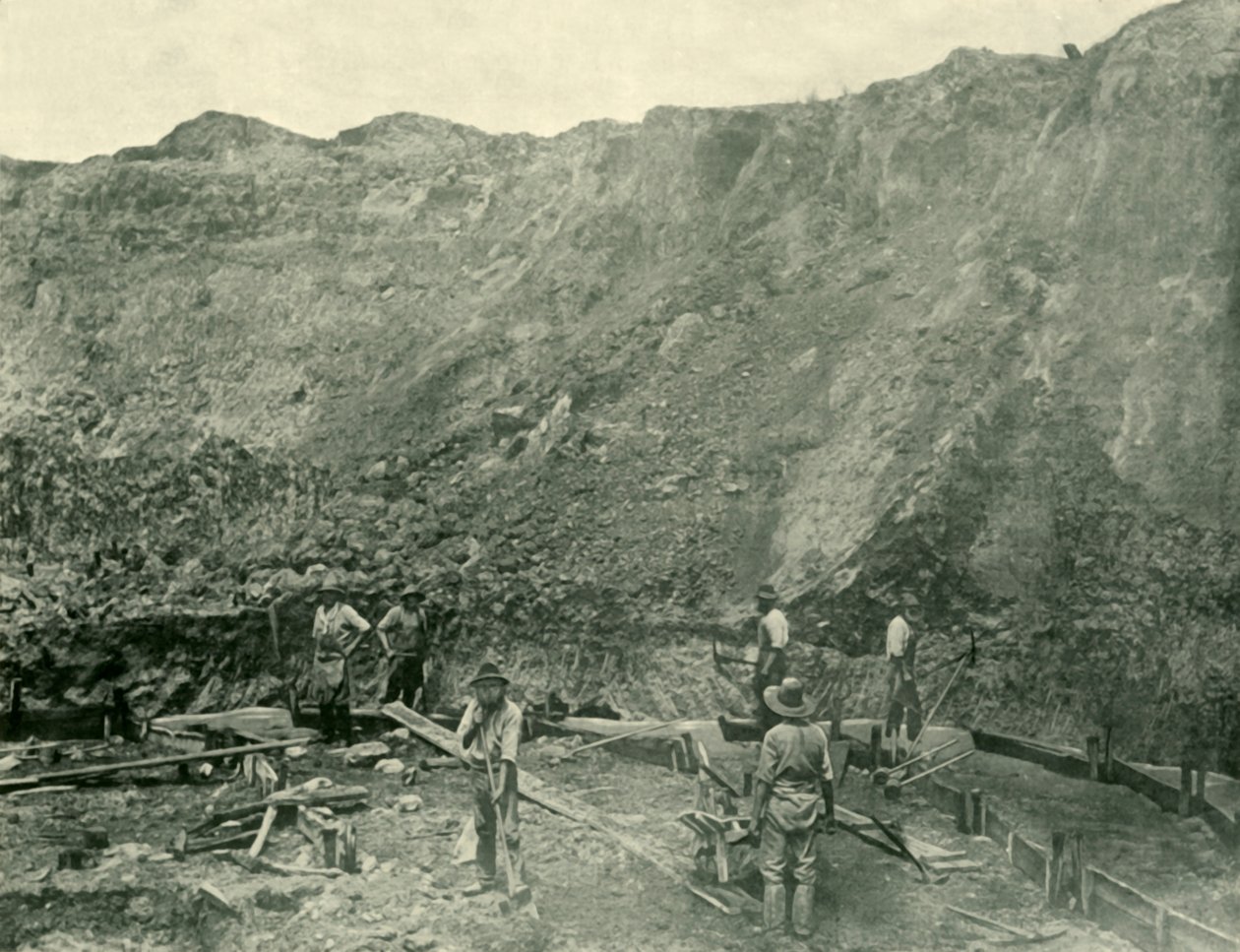 Beechworth Yakınındaki Altın Madencileri, 1901. by Unbekannt