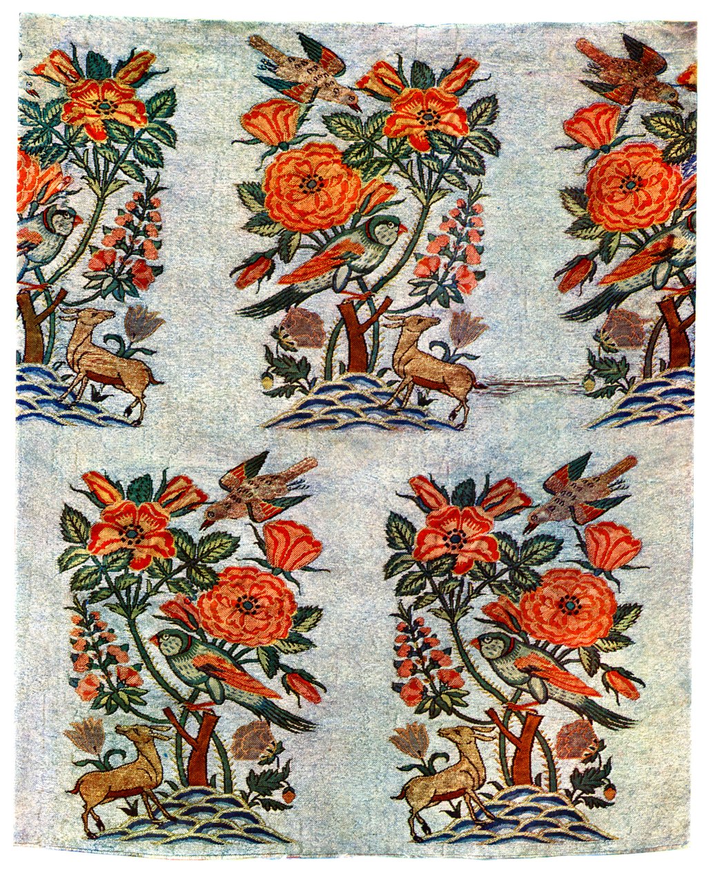 İsfahan, İran'dan altın ve gümüş brokar, 17. yüzyılın başları, 1931 by Unbekannt