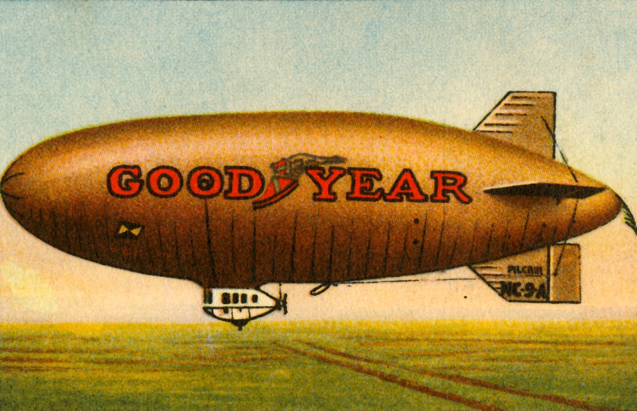 Goodyear Pilgrim zeplin, 1925, 1932. by Unbekannt