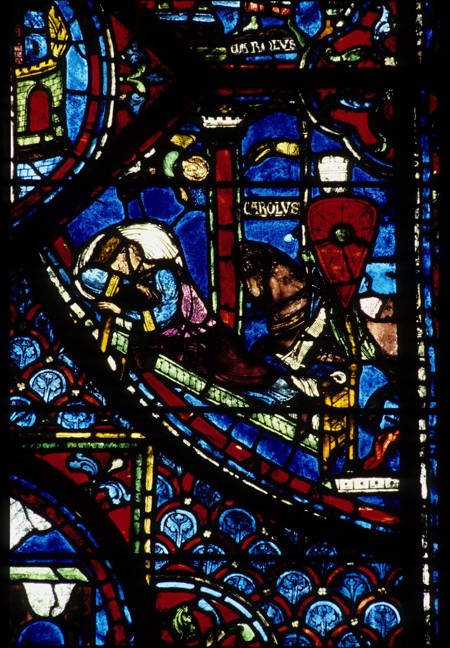 Gotik mimari. Histoire de Charlemagne (detay): Konstantin