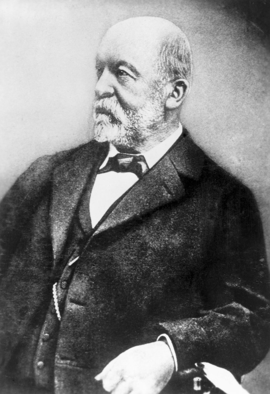Gottlieb Daimler, Alman makine mühendisi, 19. yüzyılın sonlarında by Unbekannt
