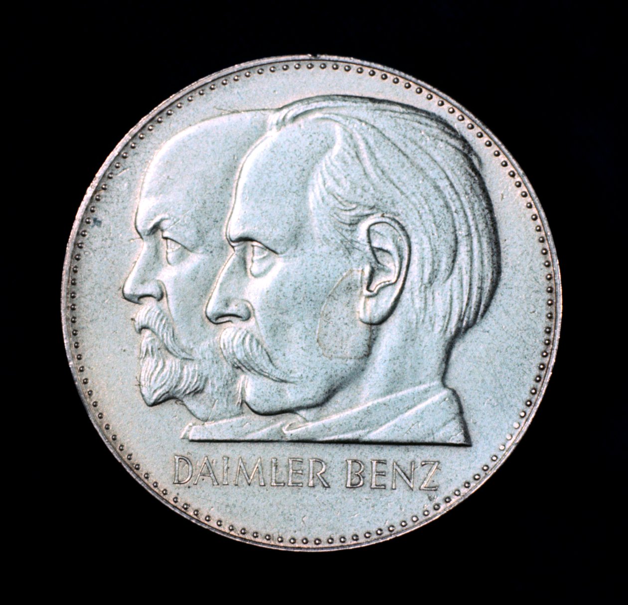 Gottlieb Daimler ve Karl Benz, Alman motor endüstrisinin öncüleri, 1961 by Unbekannt