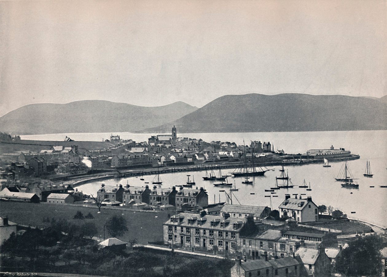 Gourock - Kasaba ve Liman, 1895 by Unbekannt