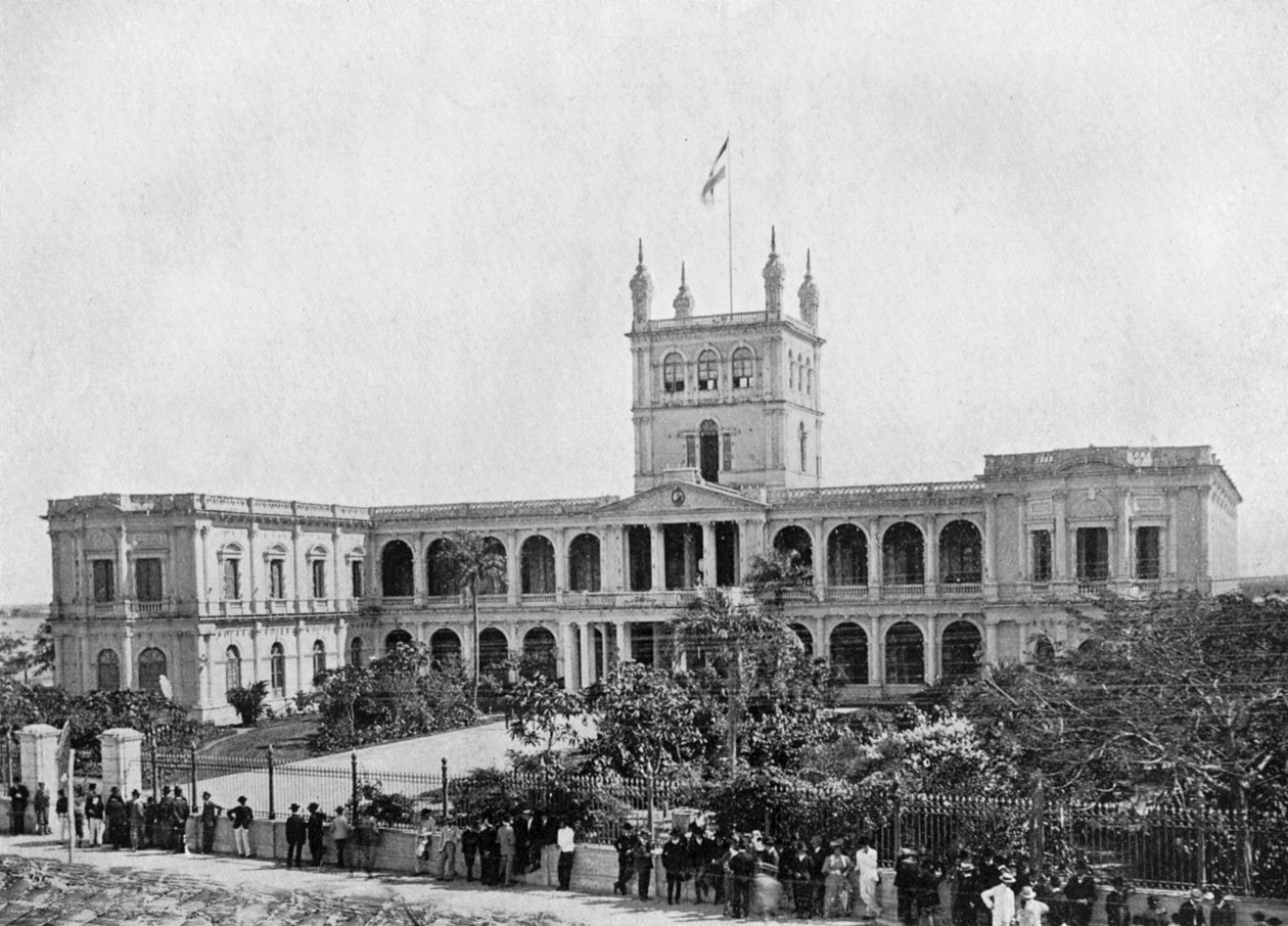 Hükümet Konağı, Asuncion, Paraguay, 1911 by Unbekannt
