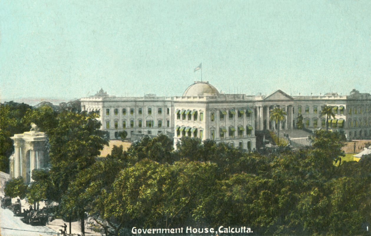 Hükümet Konağı, Kalküta, 1900