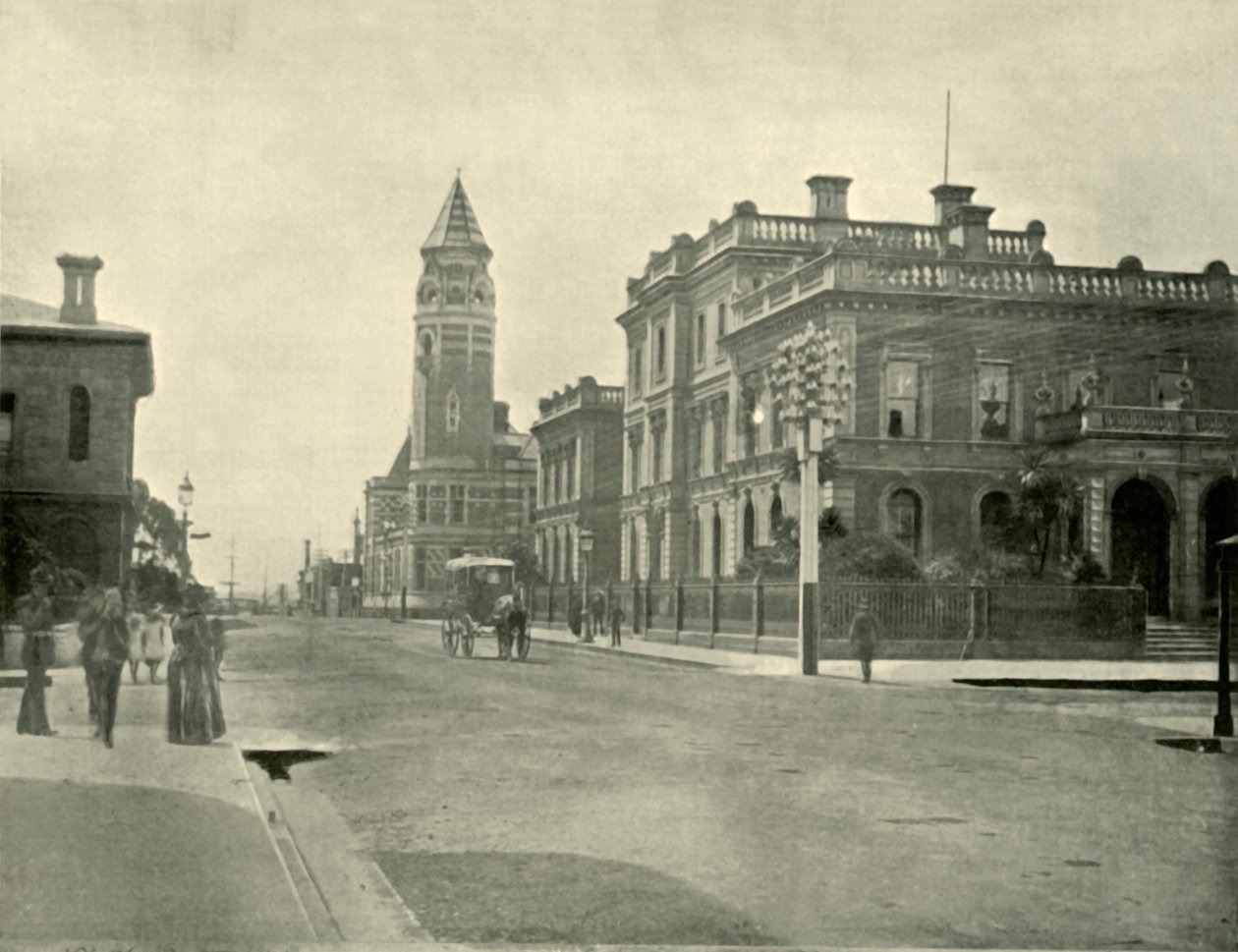 Hükümet Daireleri, Launceston, 1901. by Unbekannt