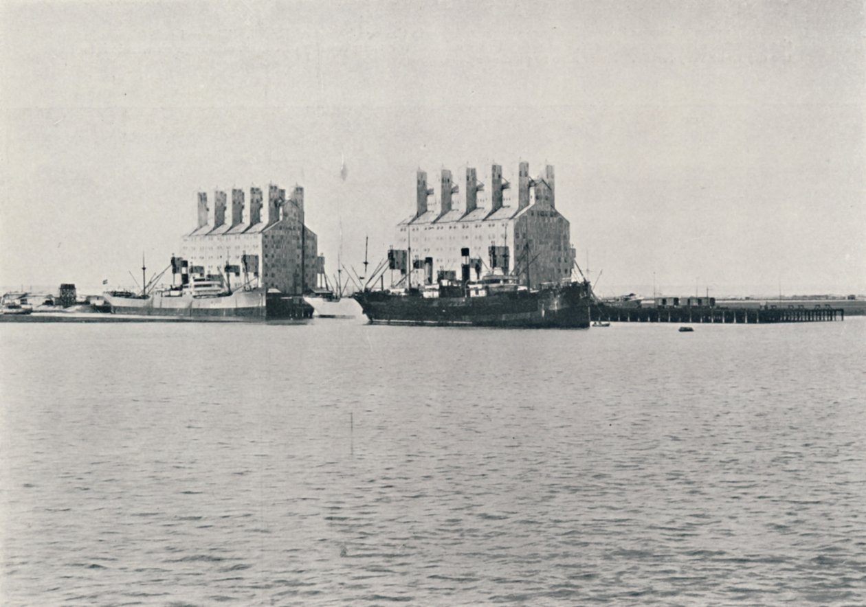 Tahıl Asansörleri, Bahia Blanca, 1916 by Unbekannt