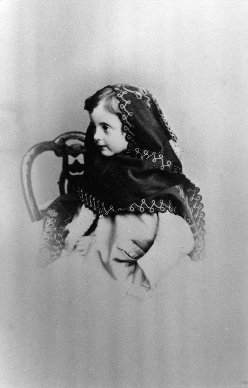 Rusya Büyük Düşesi Anastasia Mihaylovna, 1865 by Unbekannt