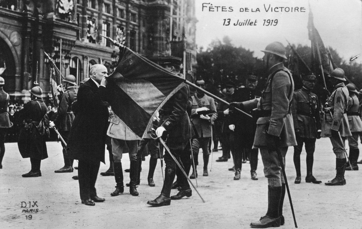 Büyük zafer geçit töreni, Paris, Fransa, 14 Temmuz 1919 by Unbekannt