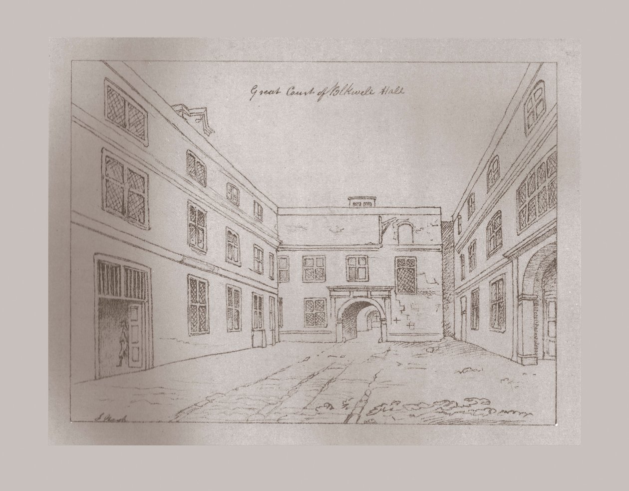 Blackwell Hall Büyük Mahkemesi, 1886 by Unbekannt